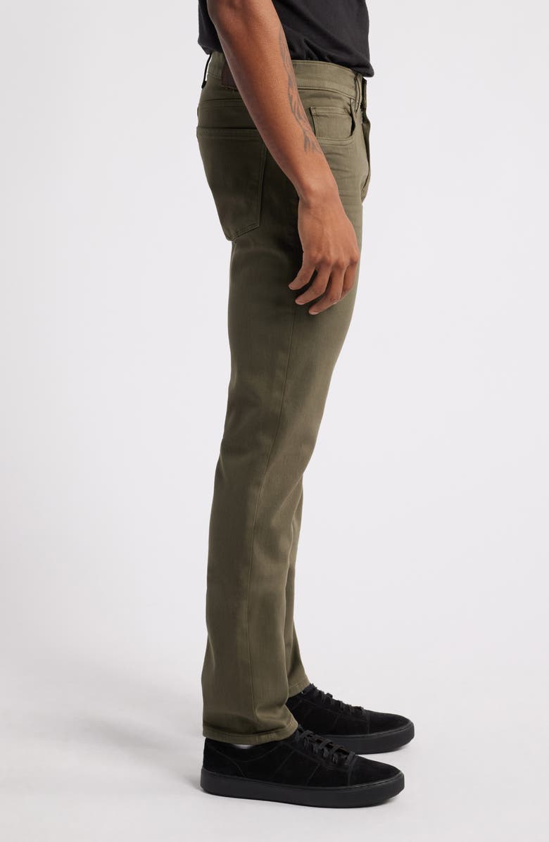 PAIGE Lennox Transcend Slim Fit Jeans, Alternate, color, Aged Moss