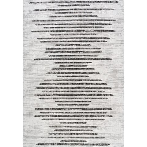 Zolak Berber Stripe Geometric Indoor/Outdoor Area Rug