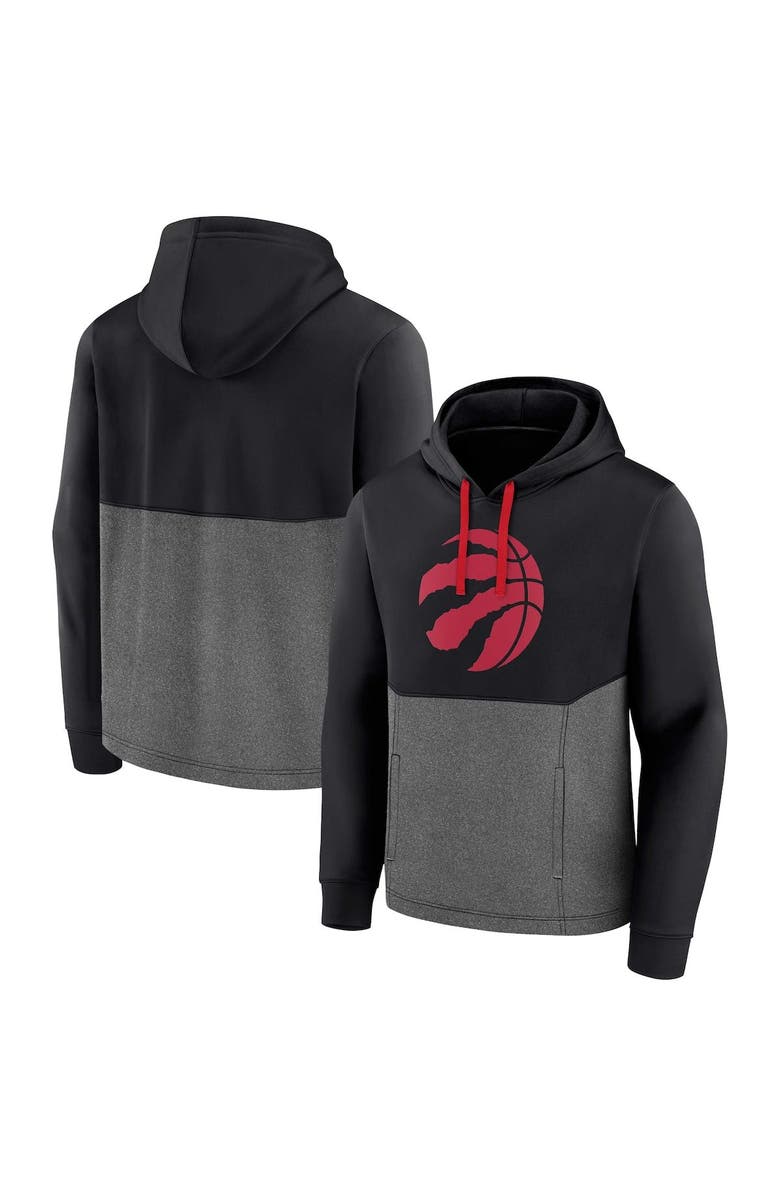 FANATICS Men's Fanatics Branded Black Toronto Raptors Winter Camp Pullover Hoodie, Main, color, Black