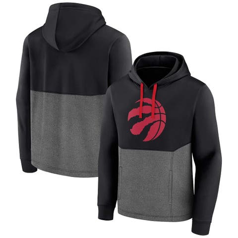 Men's Fanatics Branded Black Toronto Raptors Winter Camp Pullover Hoodie