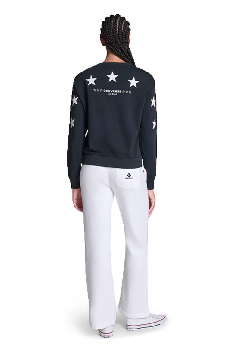 Knock Out Hoodie, Alternate, color, CONVERSE BLACK
