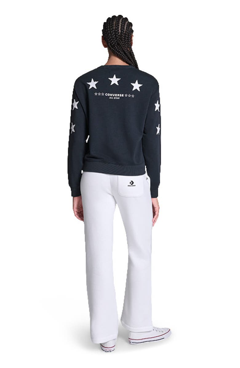 Converse Knock Out Hoodie, Alternate, color, Converse Black