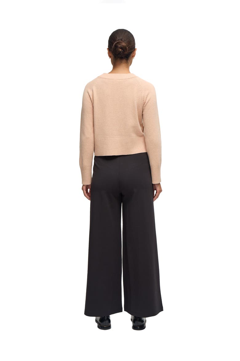 Mock Neck Maternity Sweater, Alternate, color, Pink
