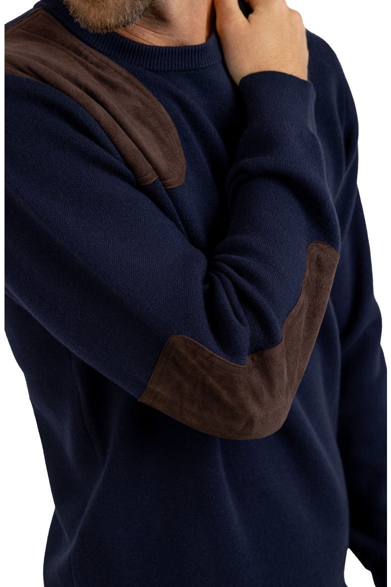 Bristlecone Crewneck Sweater, Alternate, color, NAVY