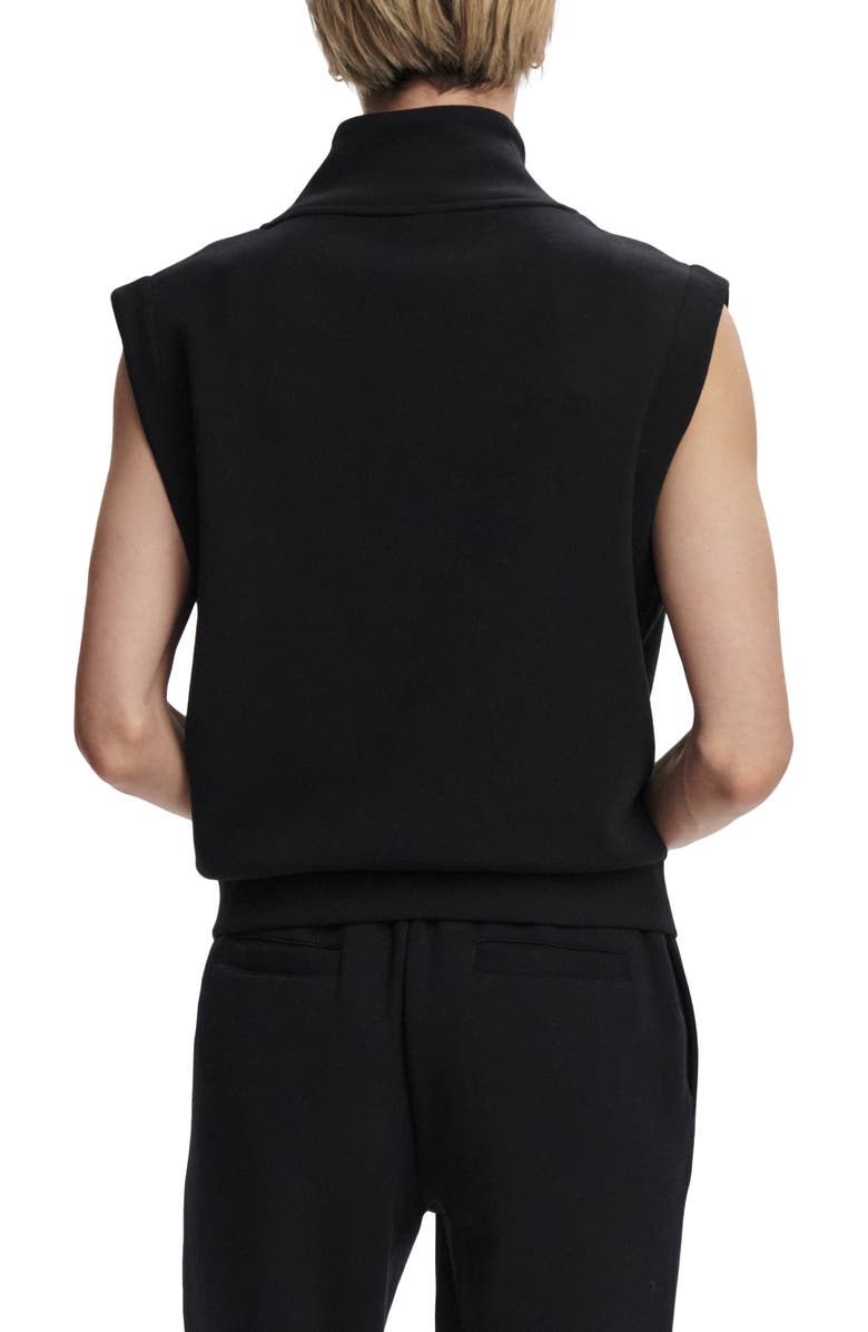 Varley Loretta Sleeveless Half Zip, Alternate, color, Black