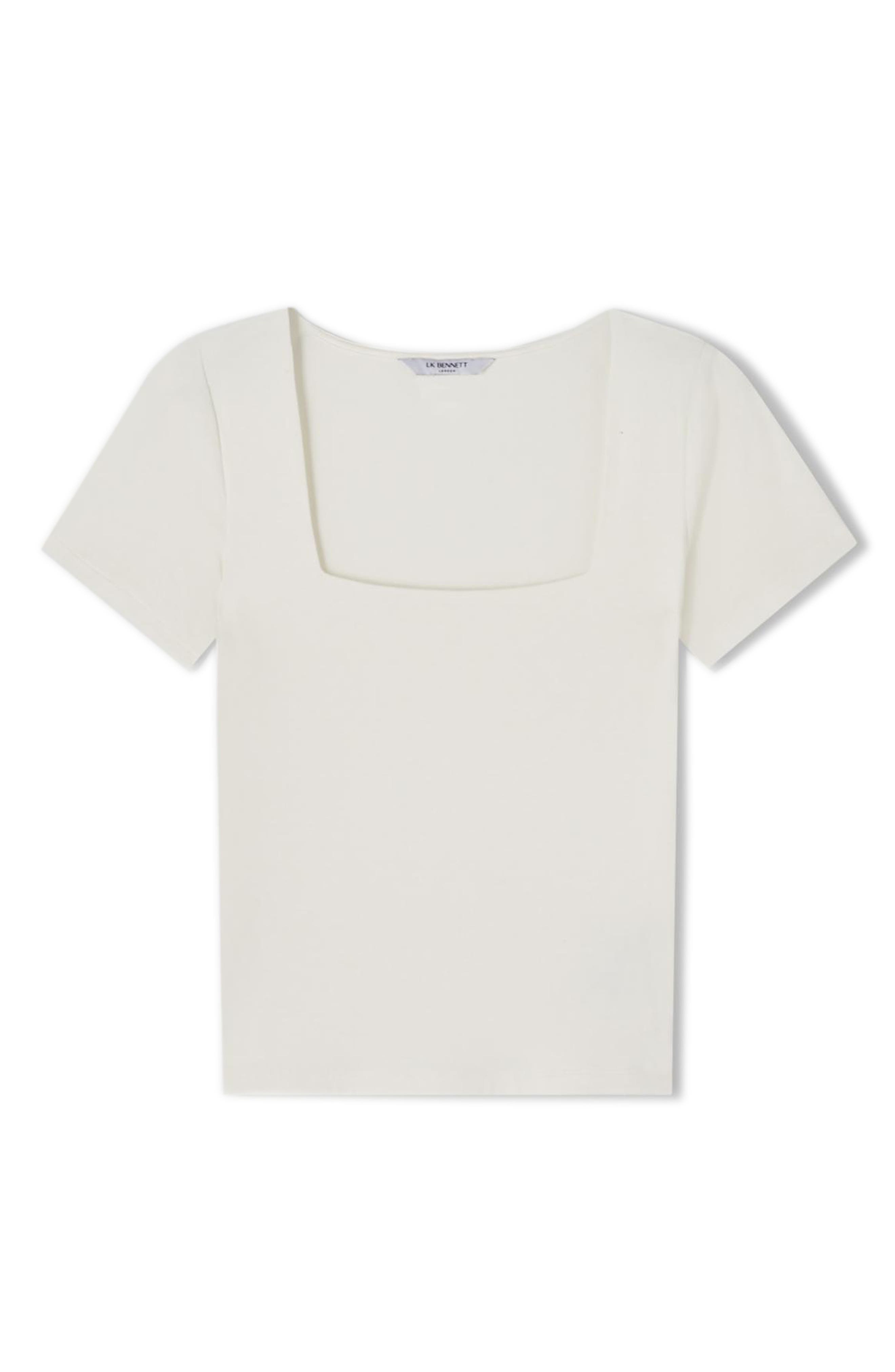 Tasha Square Neck Jersey Top