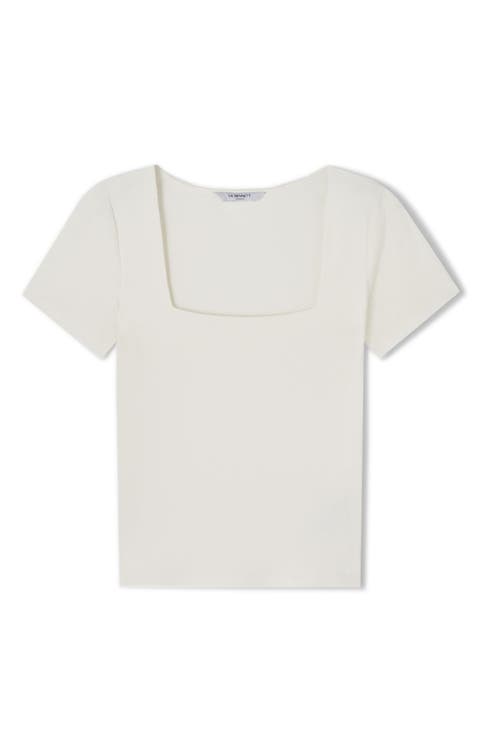 Tasha Square Neck Jersey Top