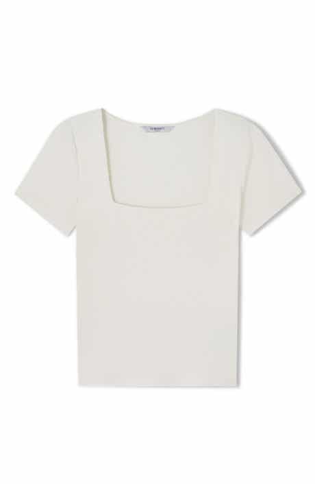 LK Bennett Tasha Square Neck Jersey Top