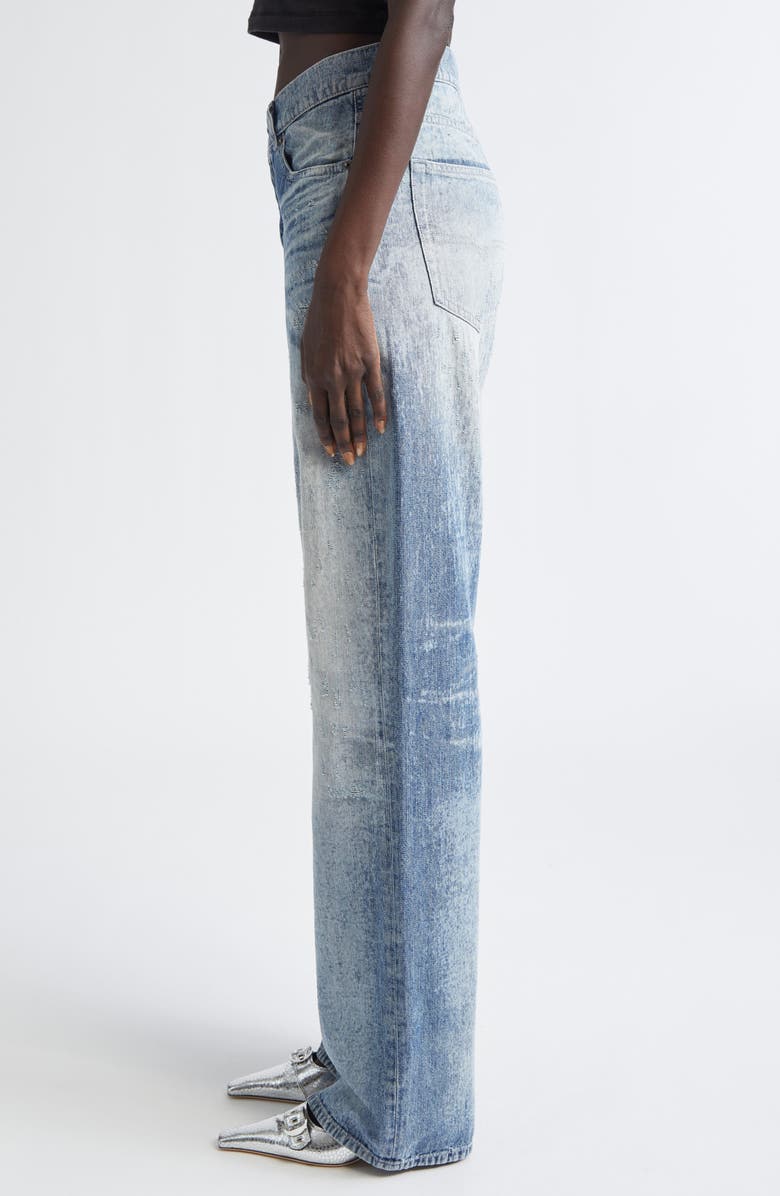 DIESEL<sup>®</sup> 1971 D-Sent Distressed Straight Leg Jeans, Alternate, color, Denim