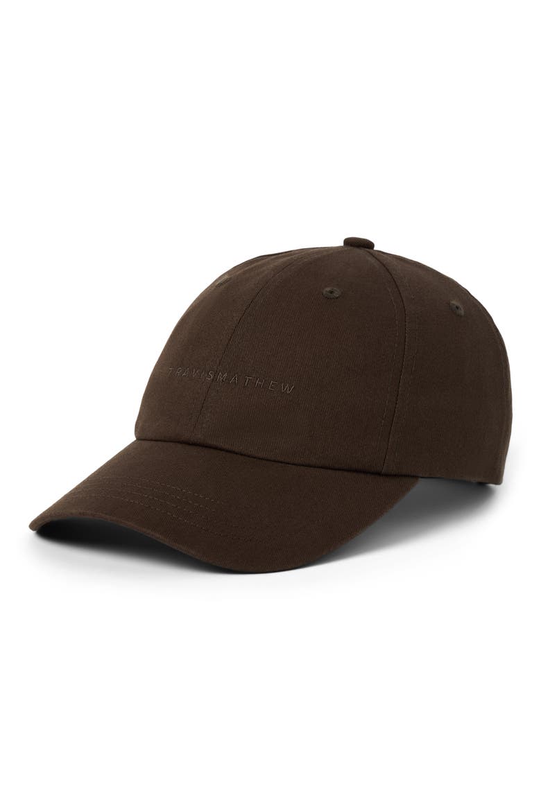 The Dad Cotton Baseball Cap, Main, color, TURKISH COFFEE