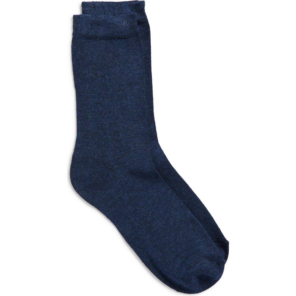 Nordstrom Lightweight Crew Socks In Blue