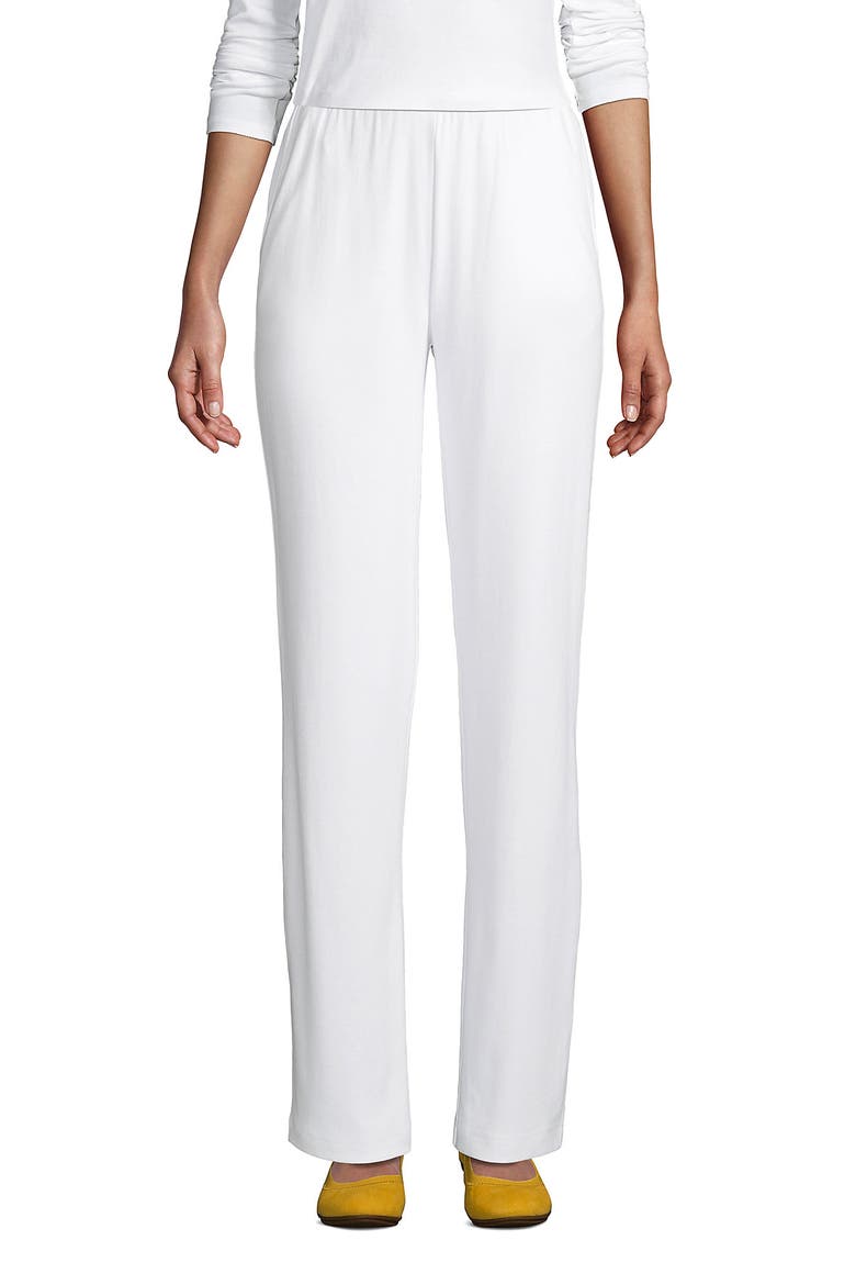 Sport Knit High Rise Pants, Alternate, color, White