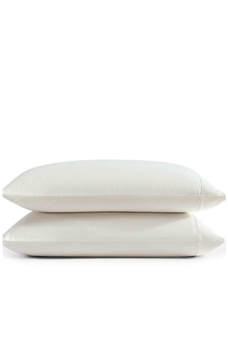 Set of 2 Pillowcases, Alternate, color, OFF WHITE