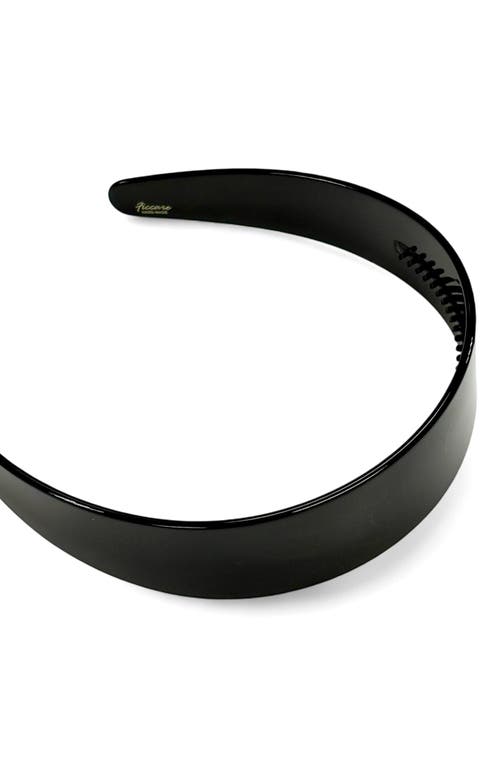 Ficcare Wynn Wide Headband In Black