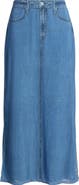 CITY BLUES Denim Mesh Maxi Skirt