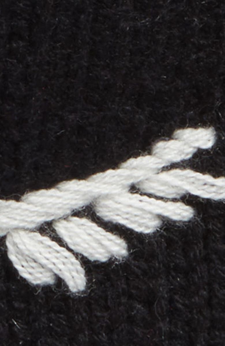 Kate Spade New York winking beanie with pom, Alternate, color, 