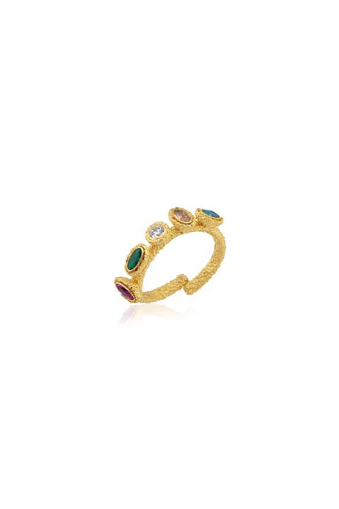 Aurora Gemstone Ring