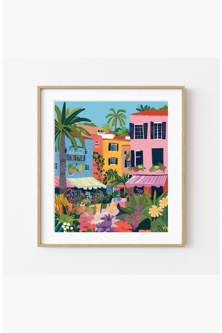 Miami Flower Market Paint by Numbers Kit, Alternate, color, Multicolor
