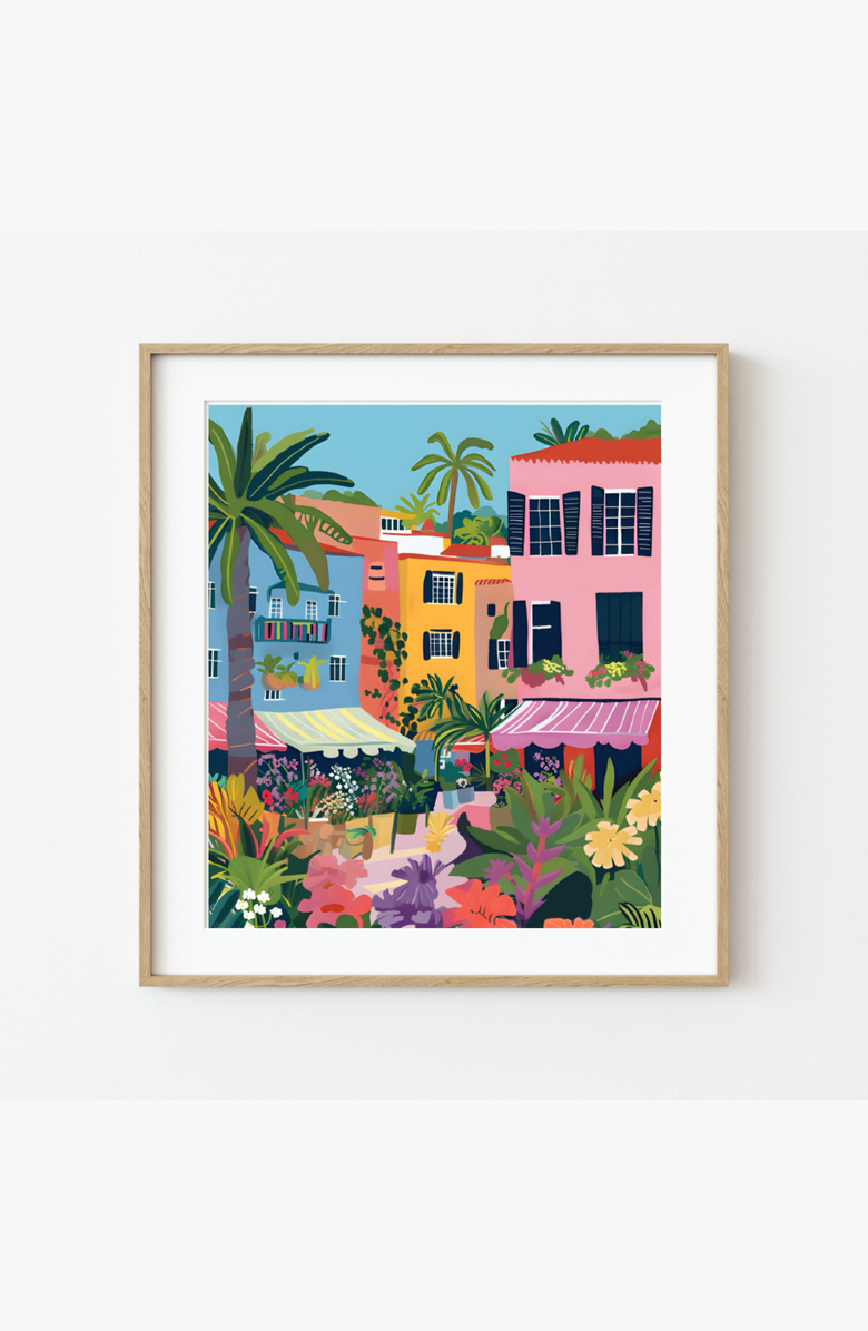 Pink Picasso Kits Miami Flower Market Paint by Numbers Kit, Alternate, color, Multicolor