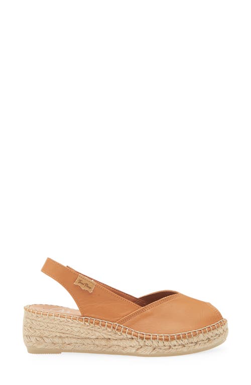 Toni Pons Bernia Espadrille Wedge In Cuero