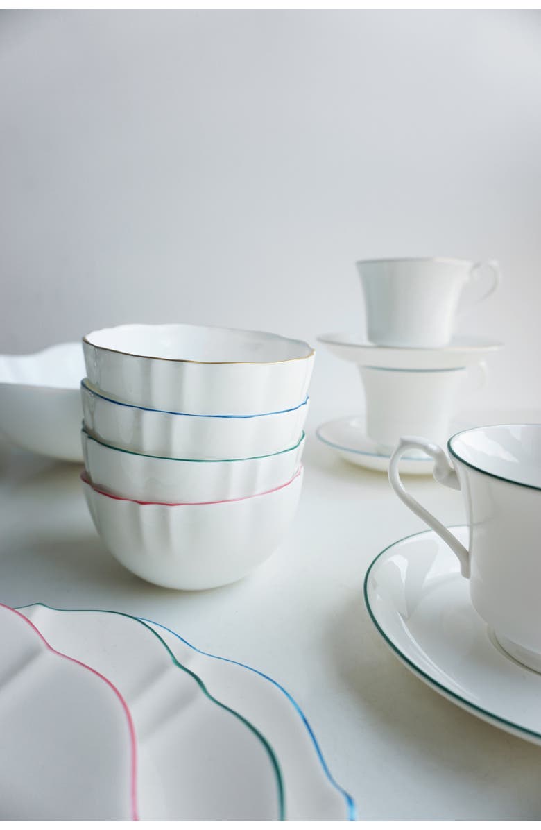 Twig New York Amelie Set of 2 Fruit, Nut & Rice Bowls, Alternate, color, Forest Green