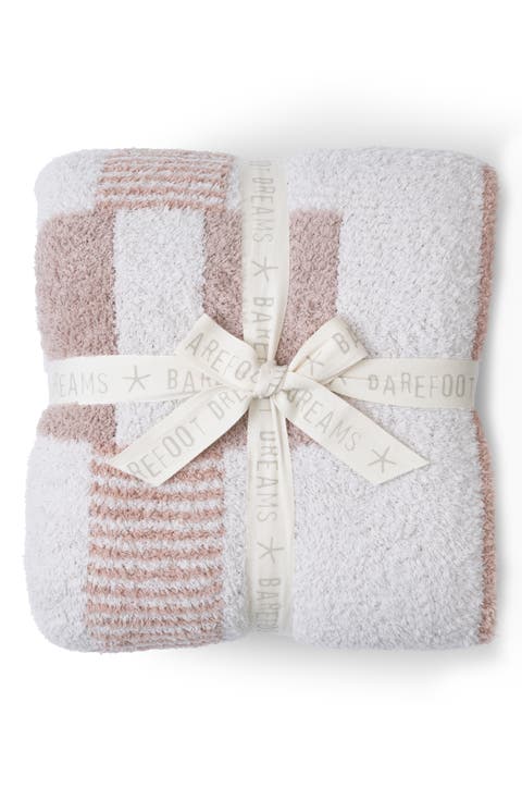 CozyChic® Tile Check Throw Blanket