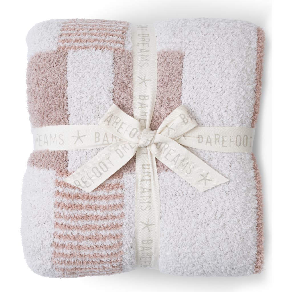 Barefoot Dreams Cozychic® Tile Check Throw Blanket In Willow Multi