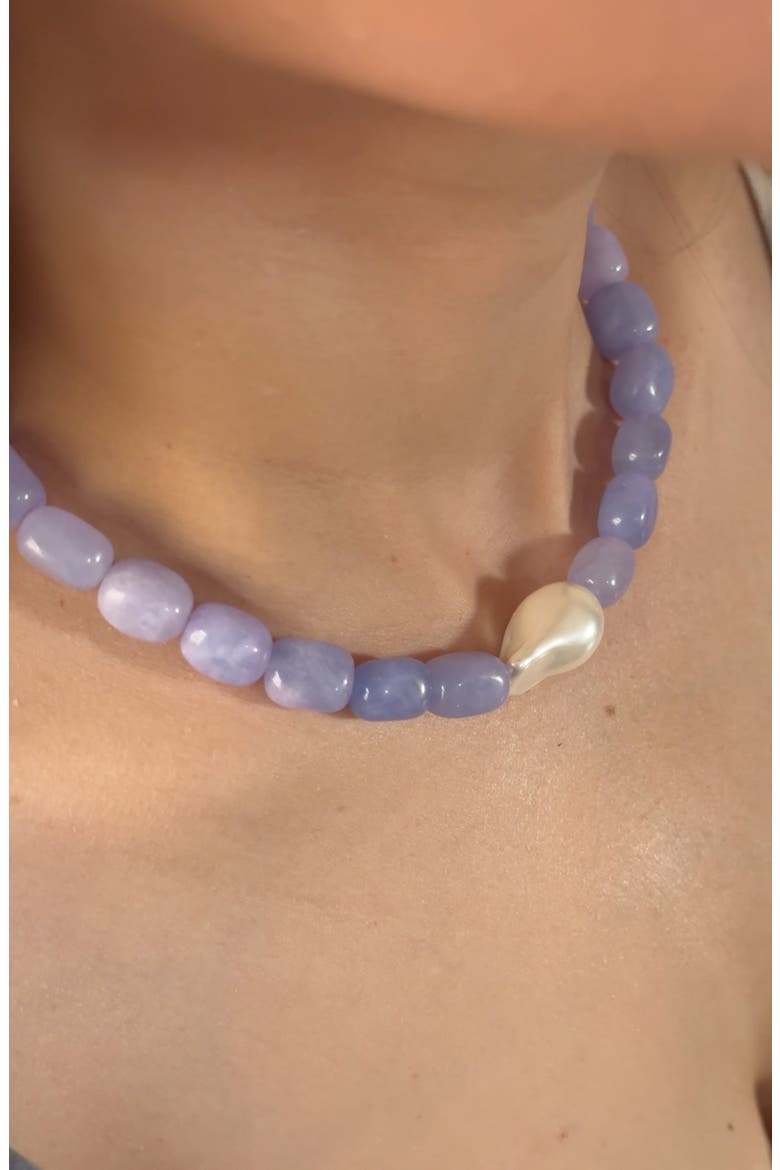 Natalie Necklace, Alternate, color, BLUE