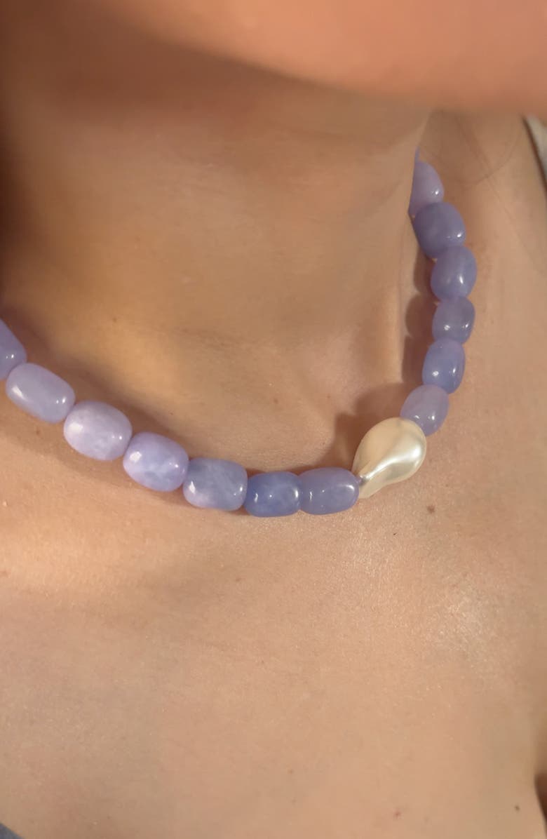 MacRae & Co. Natalie Necklace, Alternate, color, Blue