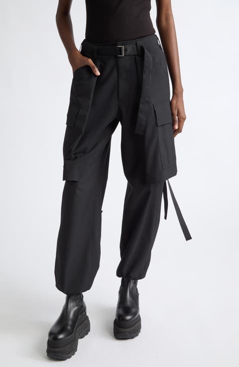 Cargo Overlay Suiting Pants
