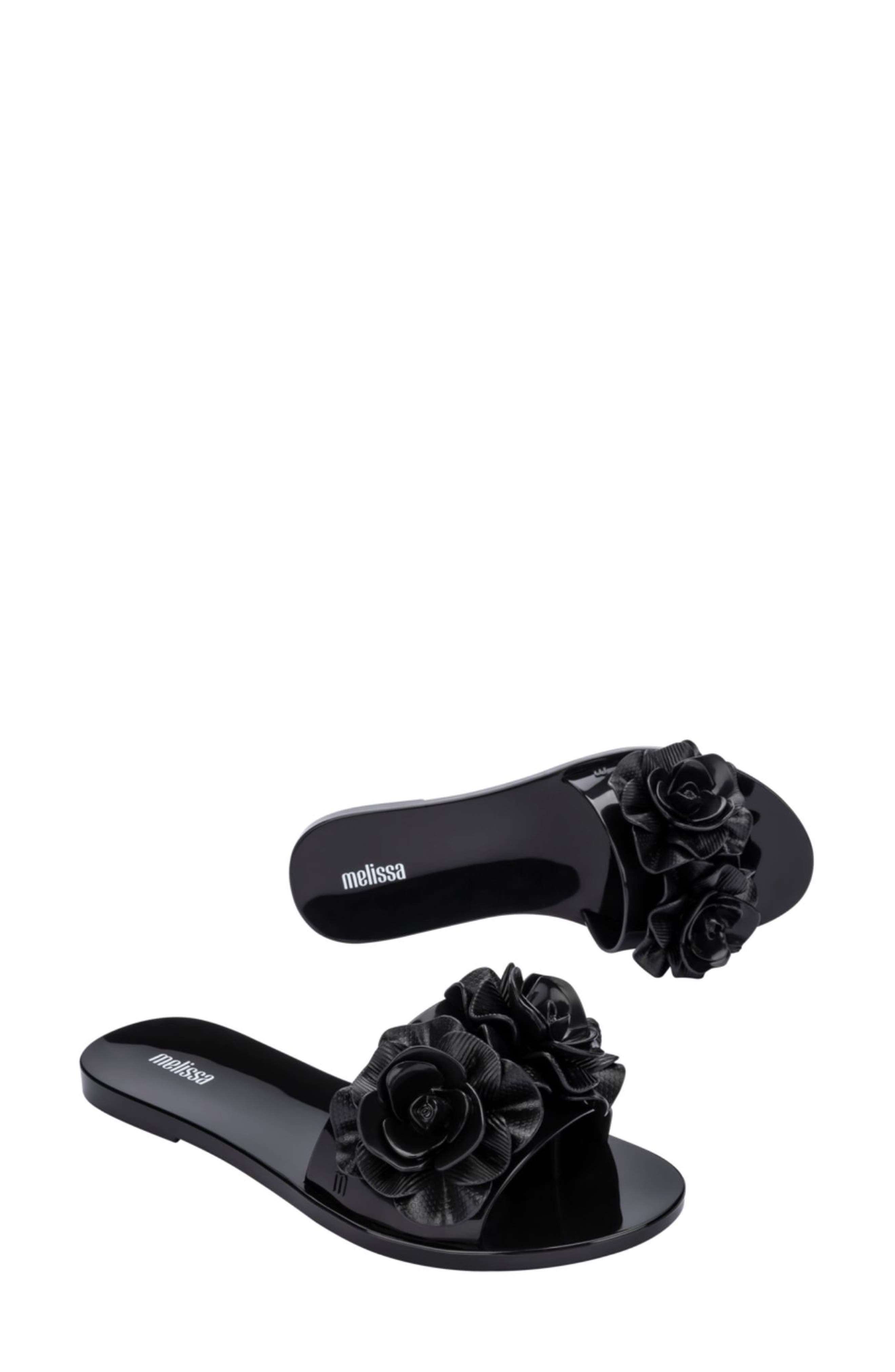Melissa Babe Garden Slide Sandal, Alternate, color, 