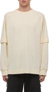 Helmut Lang Double Layer Waffle Stitch Top