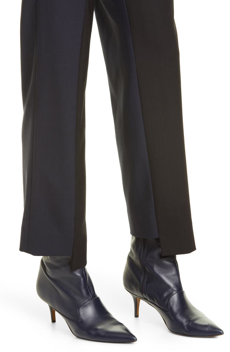 MONSE Two-Tone Stretch Wool Pants, Alternate, color, 
