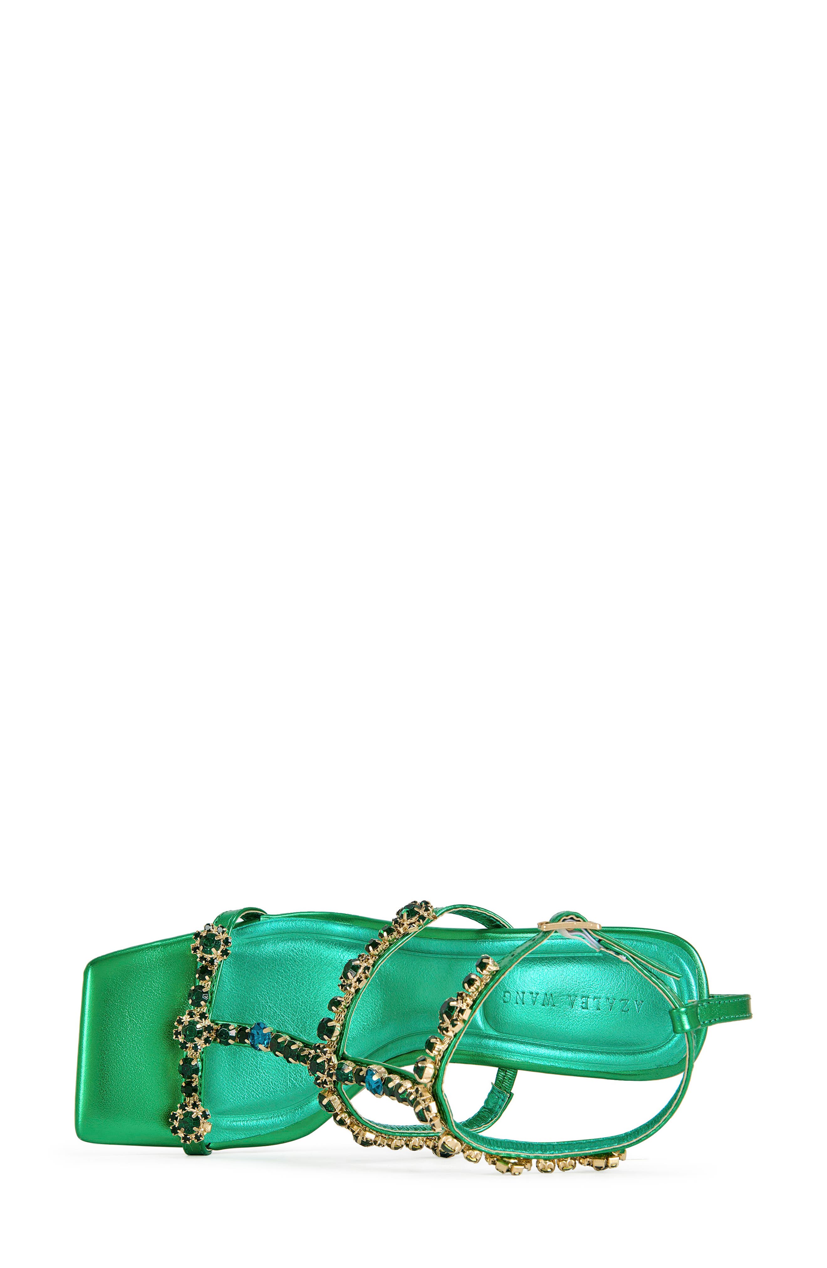 AZALEA WANG Schantelle Ankle Strap Wedge Sandal, Alternate, color, 