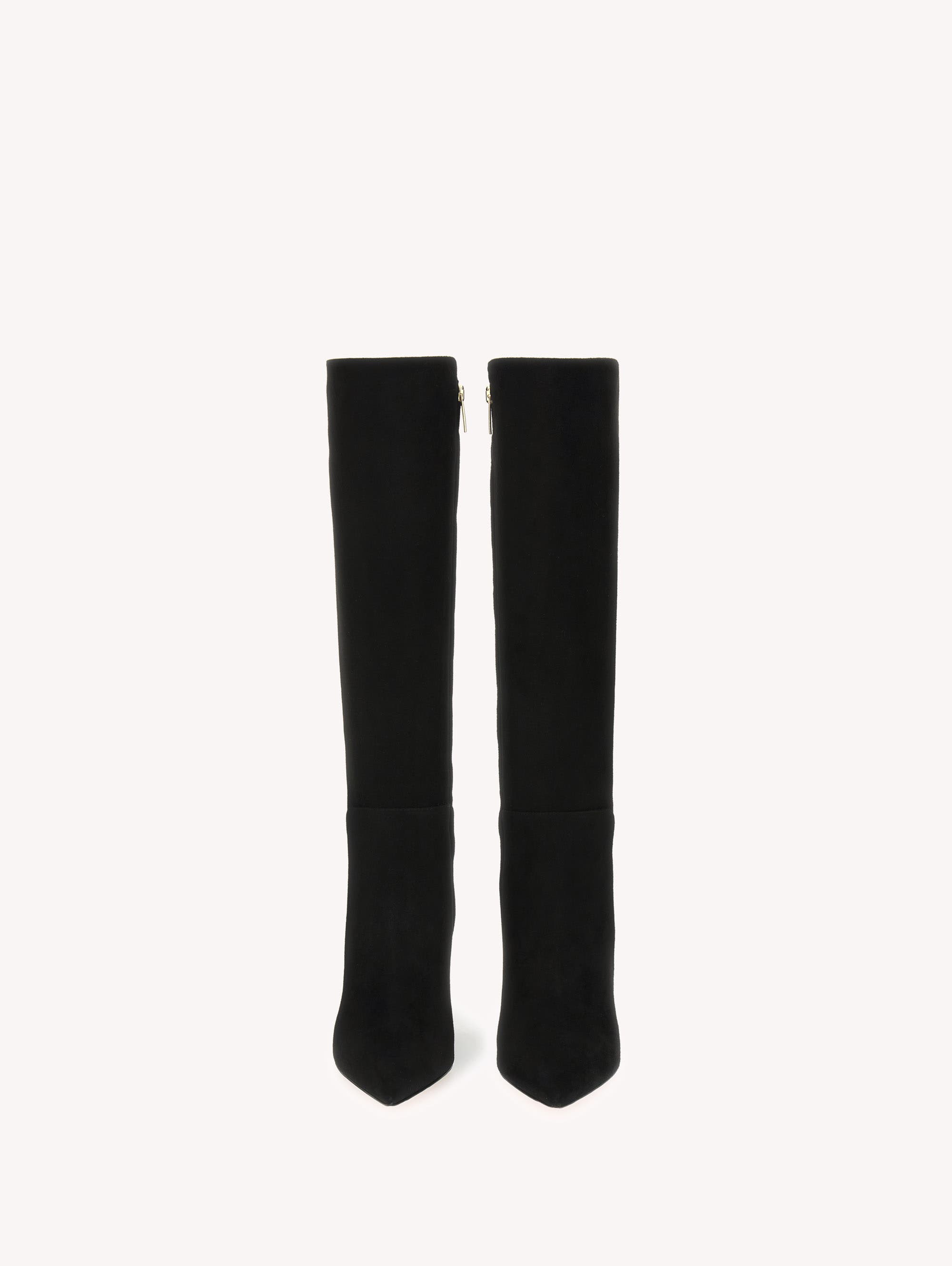 Levy Boot, Alternate, color, Black Suede Leather