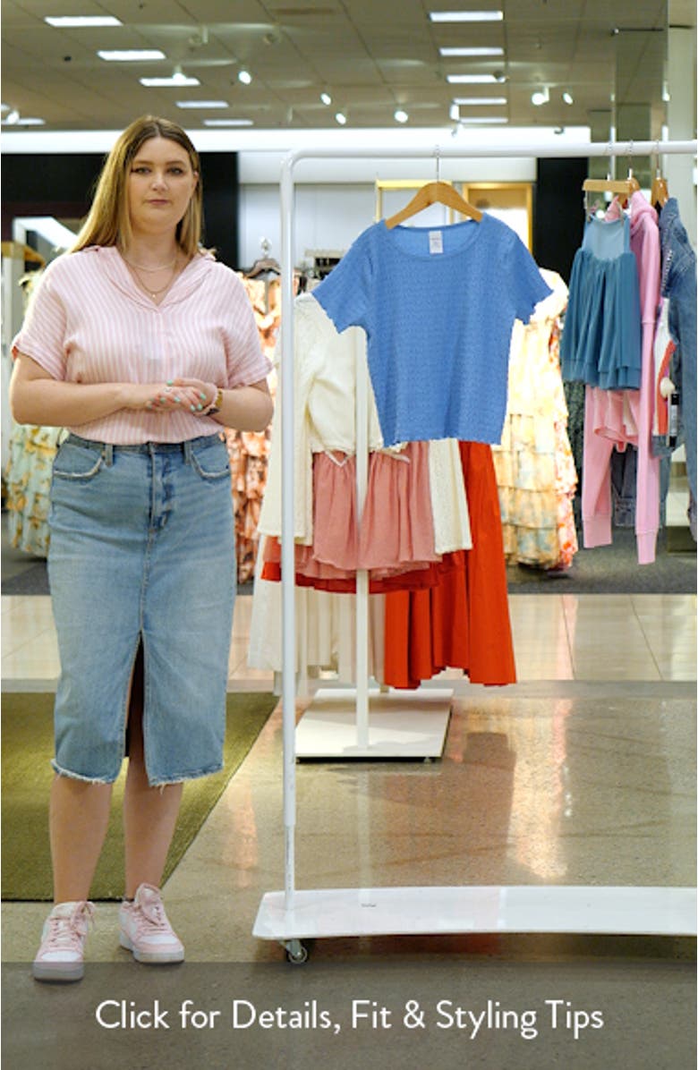 Kids' Textured T-Shirt, sales video thumbnail