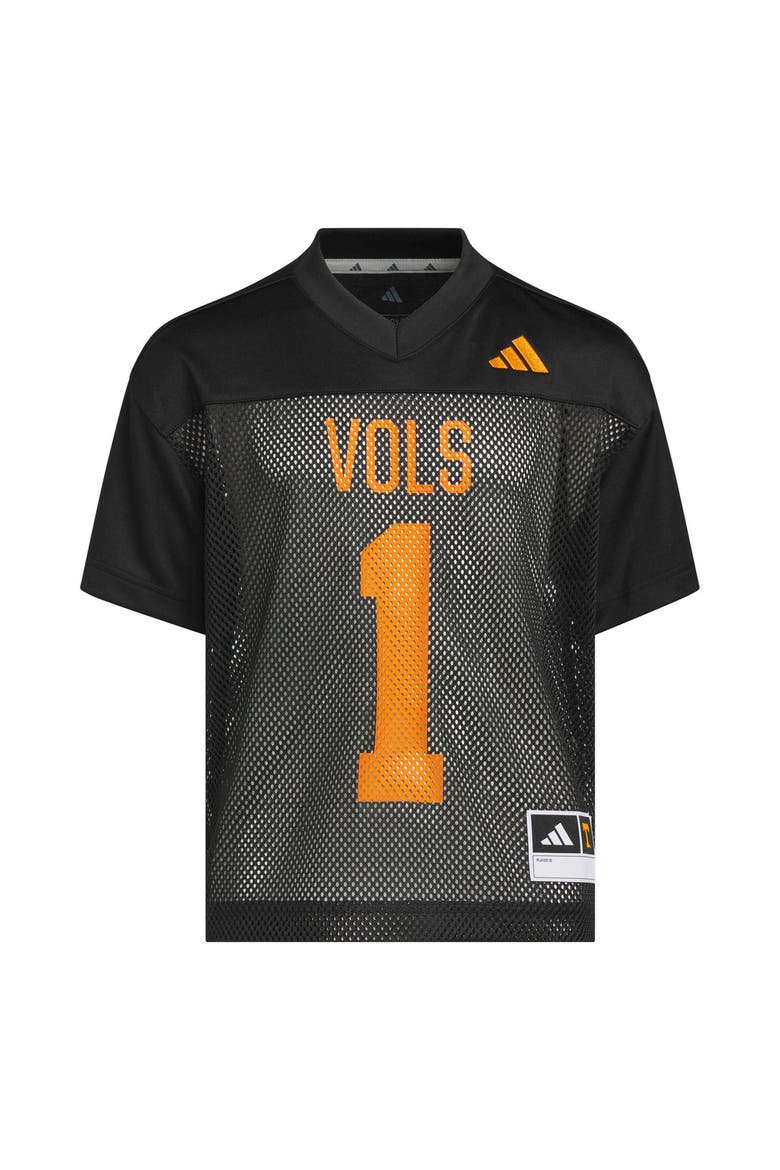 Youth adidas Black Tennessee Volunteers Tailgate Jersey, Alternate, color, Black