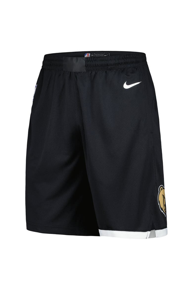 Men's Nike  Black Memphis Grizzlies 2023/24 City Edition Swingman Shorts, Alternate, color, Black