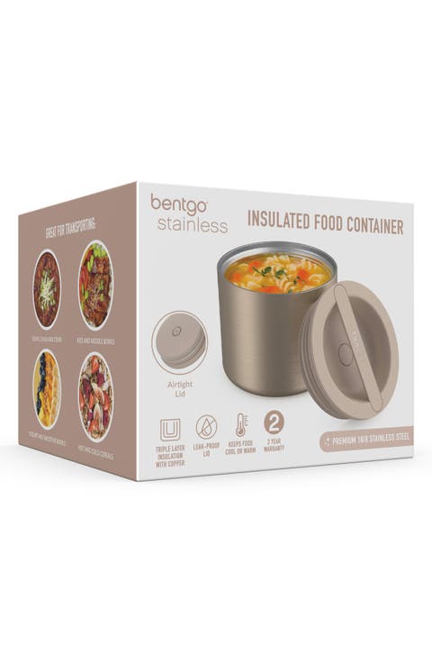 Stainless Steel Insulated Food Container - Aqua