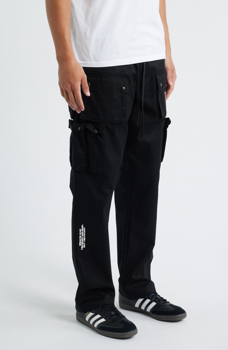 Billionaire Boys Club BB Flagship Guyver Cargo Pants, Alternate, color, Black