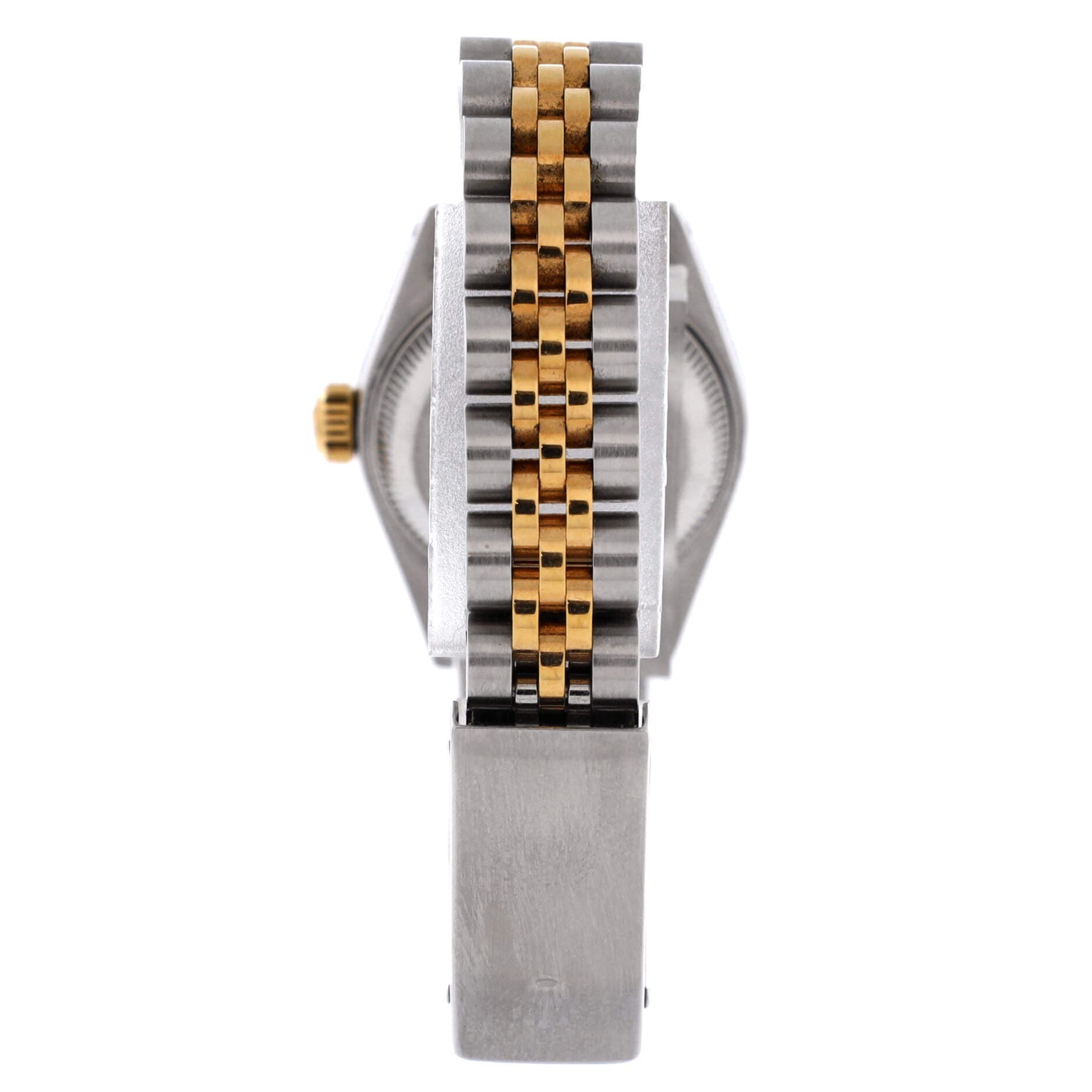 Oyster Perpetual Datejust Automatic Watch Stainless Steel and Yellow Gold with Diamond Markers 26, Alternate, color, Metallic Silver