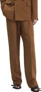 MANGO Drawstring Straight Leg Pants