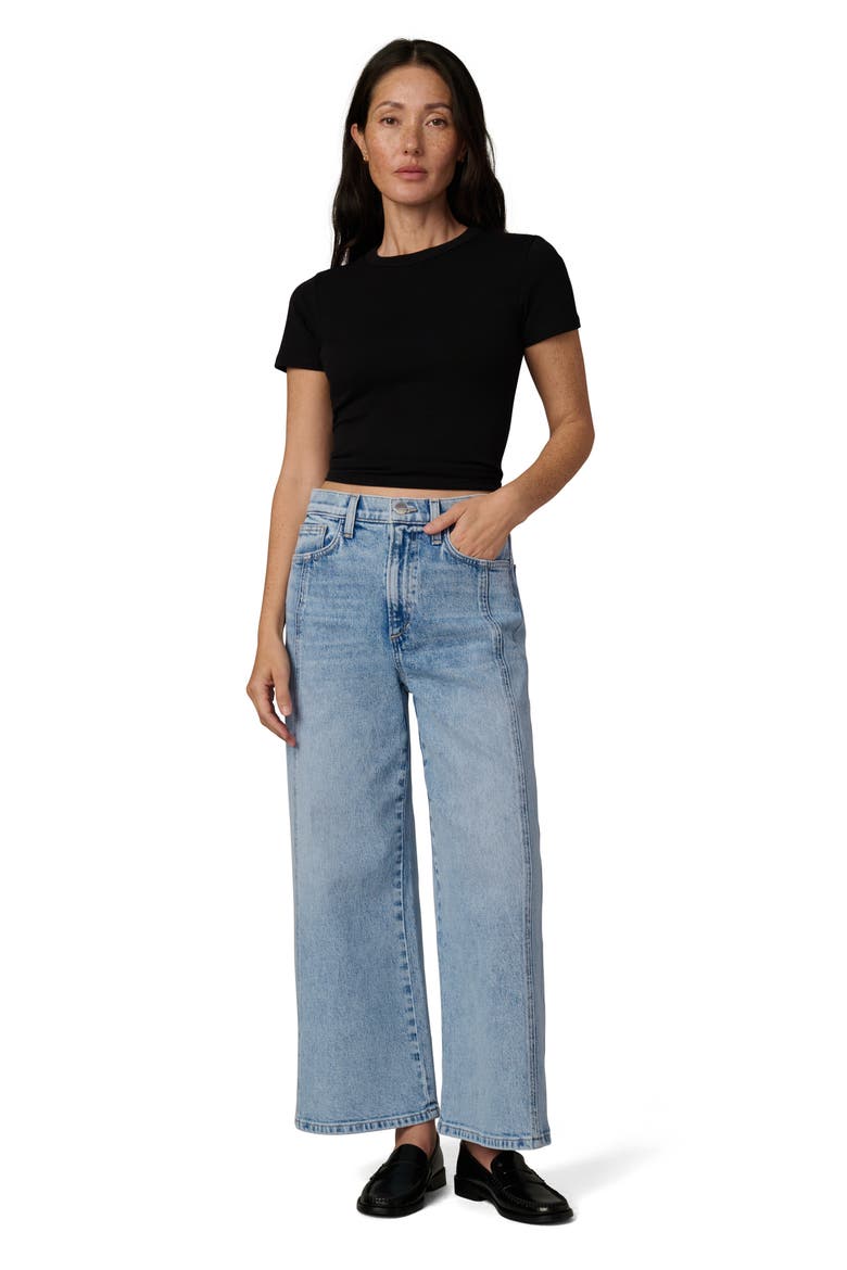 The Mia High Waist Ankle Wide Leg Jeans, Alternate, color, GENUINE