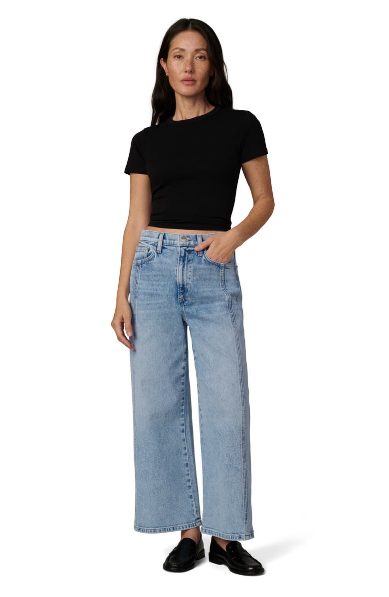 Joe's The Mia High Waist Ankle Wide Leg Jeans, Alternate, color, Genuine