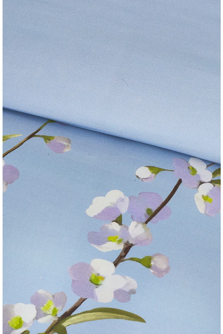 Graceful Comforter & Sham Set, Alternate, color, BLUE