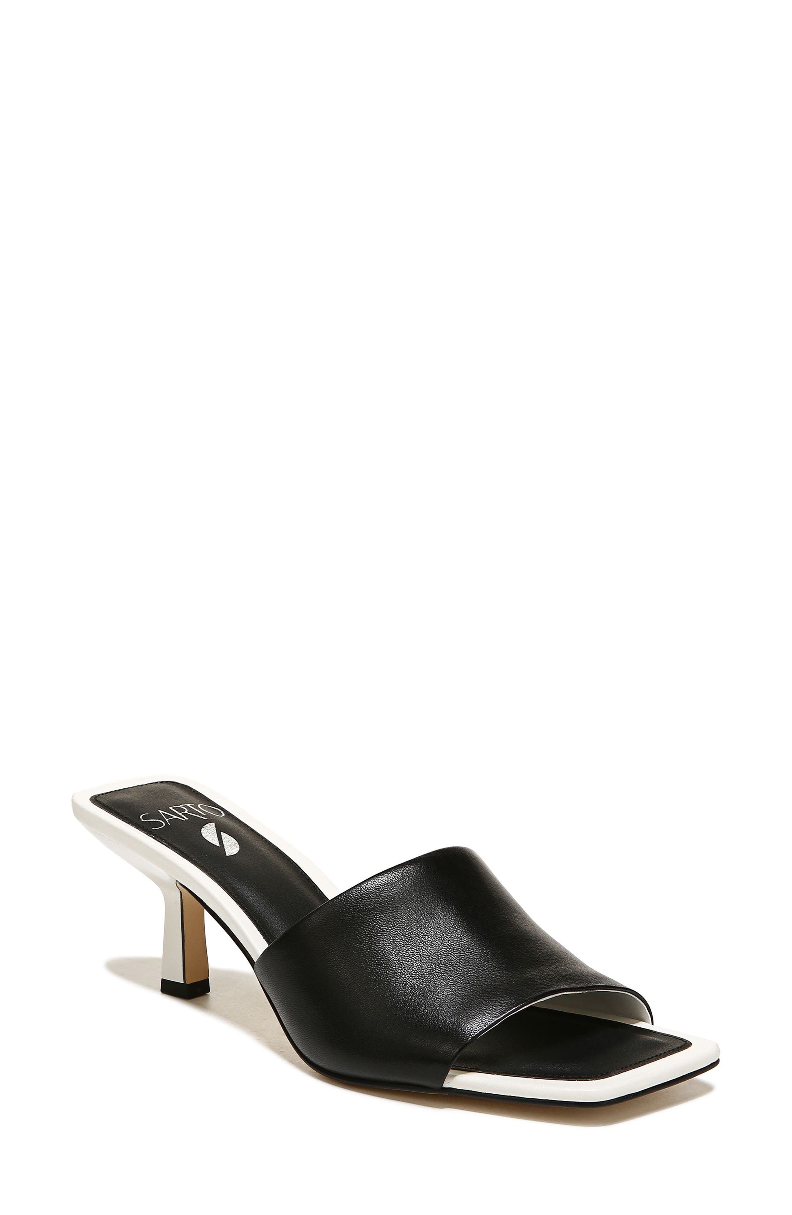 SARTO by Franco Sarto Betty Square Toe Sandal, Main, color, 