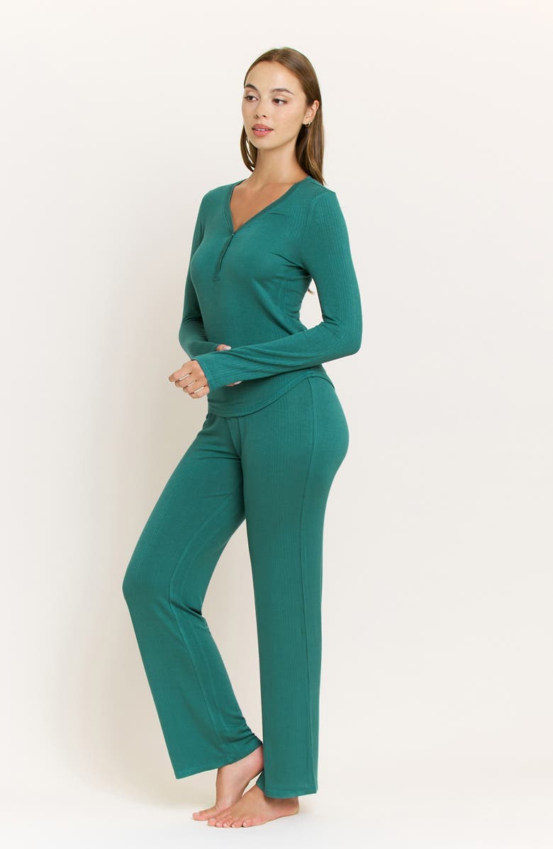 Honeydew Dreamland Pajamas, Alternate, color, Mistletoe