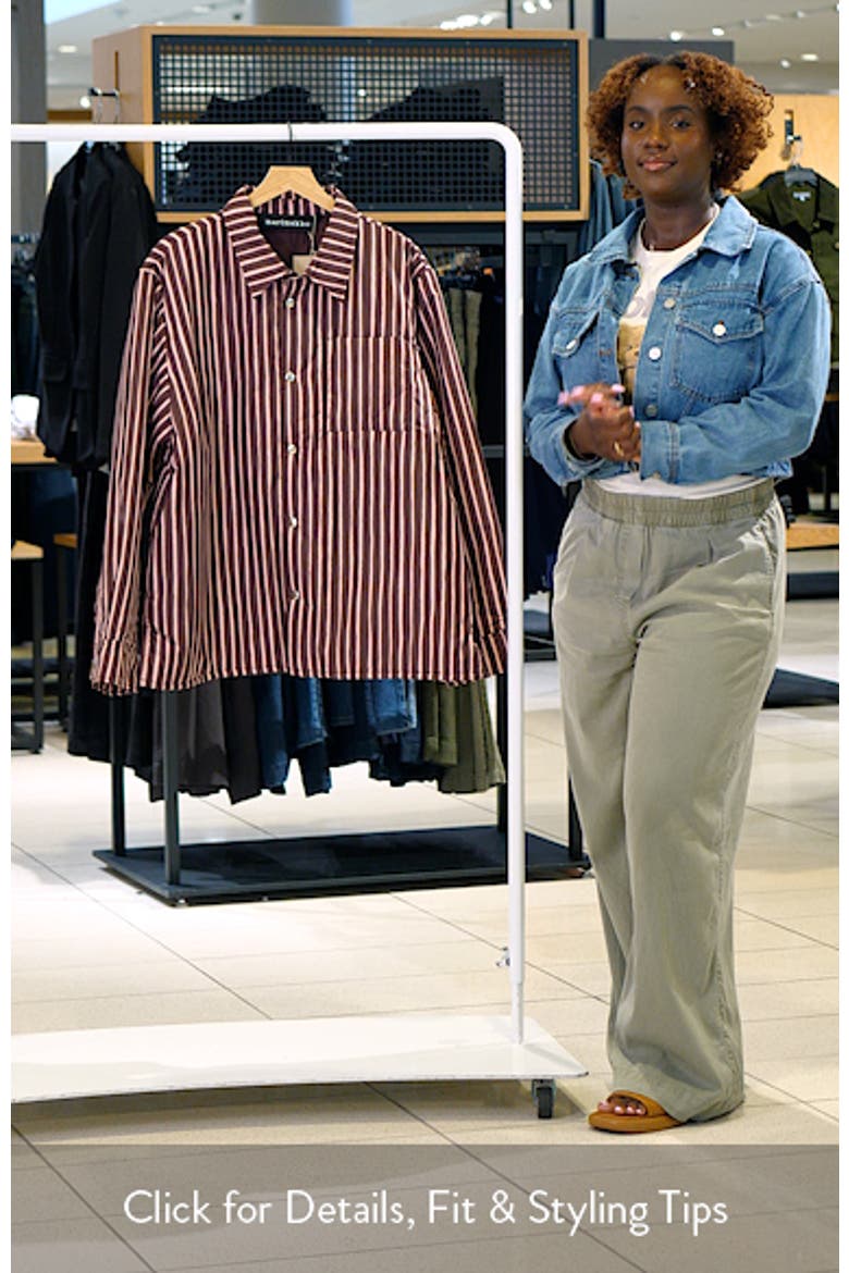 Seura Piccolo Kioski Striped Overshirt video
