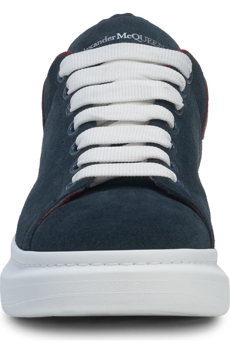 McQueen Oversized Sneaker, Alternate, color, Blue Grey/ Madder/ Bor