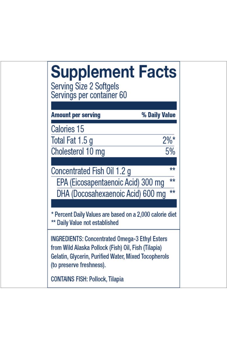 Wiley's Finest Prenatal DHA Omega-3 120 Softgels for Pregnancy and Nursing Support, Alternate, color, NO COLOR